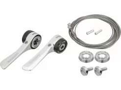 Shimano Schalthebel V+h Set SL-R400 2-/3-/8-fach Für Aluminiumrahmen -Fahrrad Club 254423