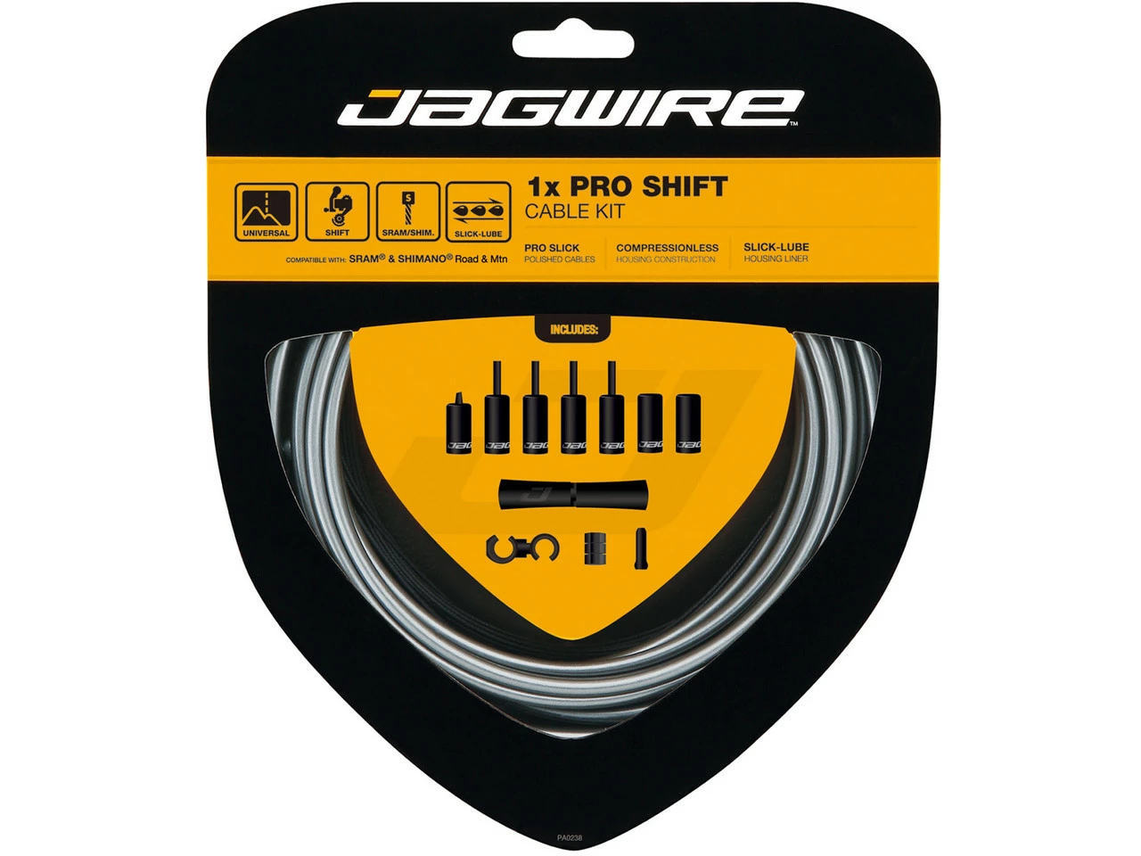 JAGWIRE 1X Pro Schaltzugset 1 JAGWIRE 1X Pro Schaltzugset
