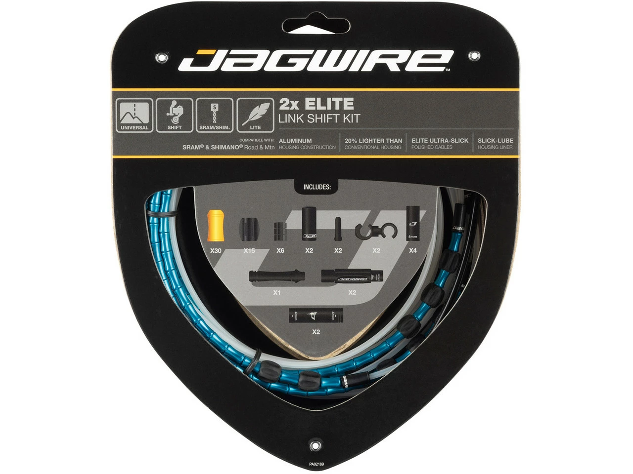 JAGWIRE 2X Elite Link Schaltzugset 3 JAGWIRE 2X Elite Link Schaltzugset – Bild 3