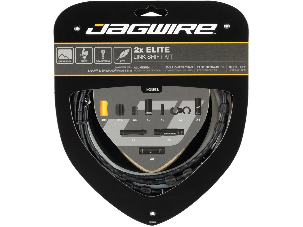 JAGWIRE 2X Elite Link Schaltzugset 5 JAGWIRE 2X Elite Link Schaltzugset – Bild 5