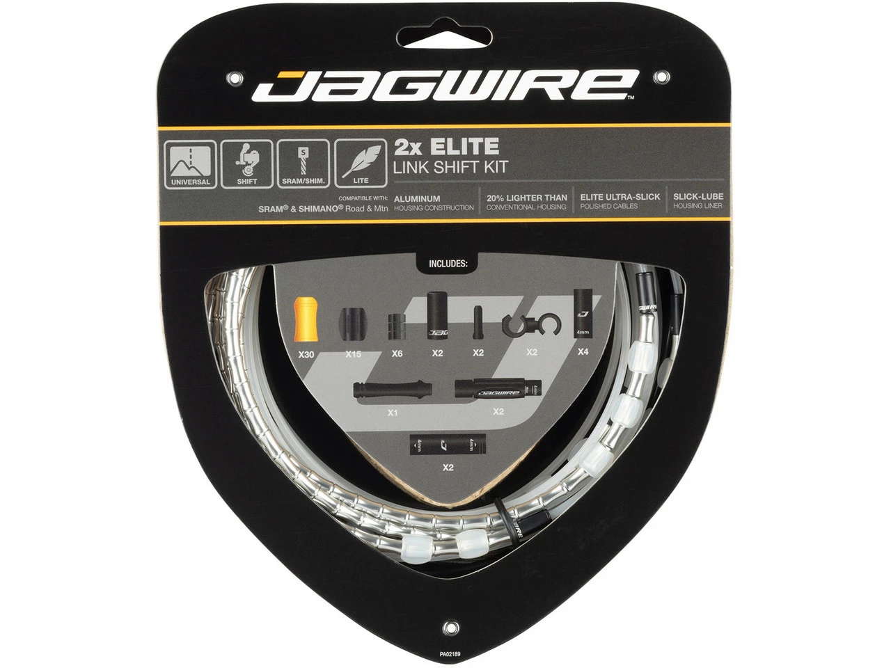JAGWIRE 2X Elite Link Schaltzugset 7 JAGWIRE 2X Elite Link Schaltzugset – Bild 7