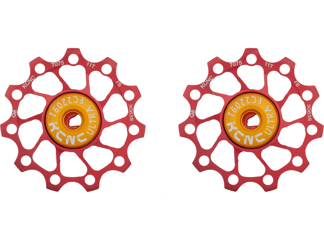 Kcnc Jockey Wheel Ultra Light Schalträdchen - 1 Paar 2 Kcnc Jockey Wheel Ultra Light Schalträdchen - 1 Paar – Bild 2