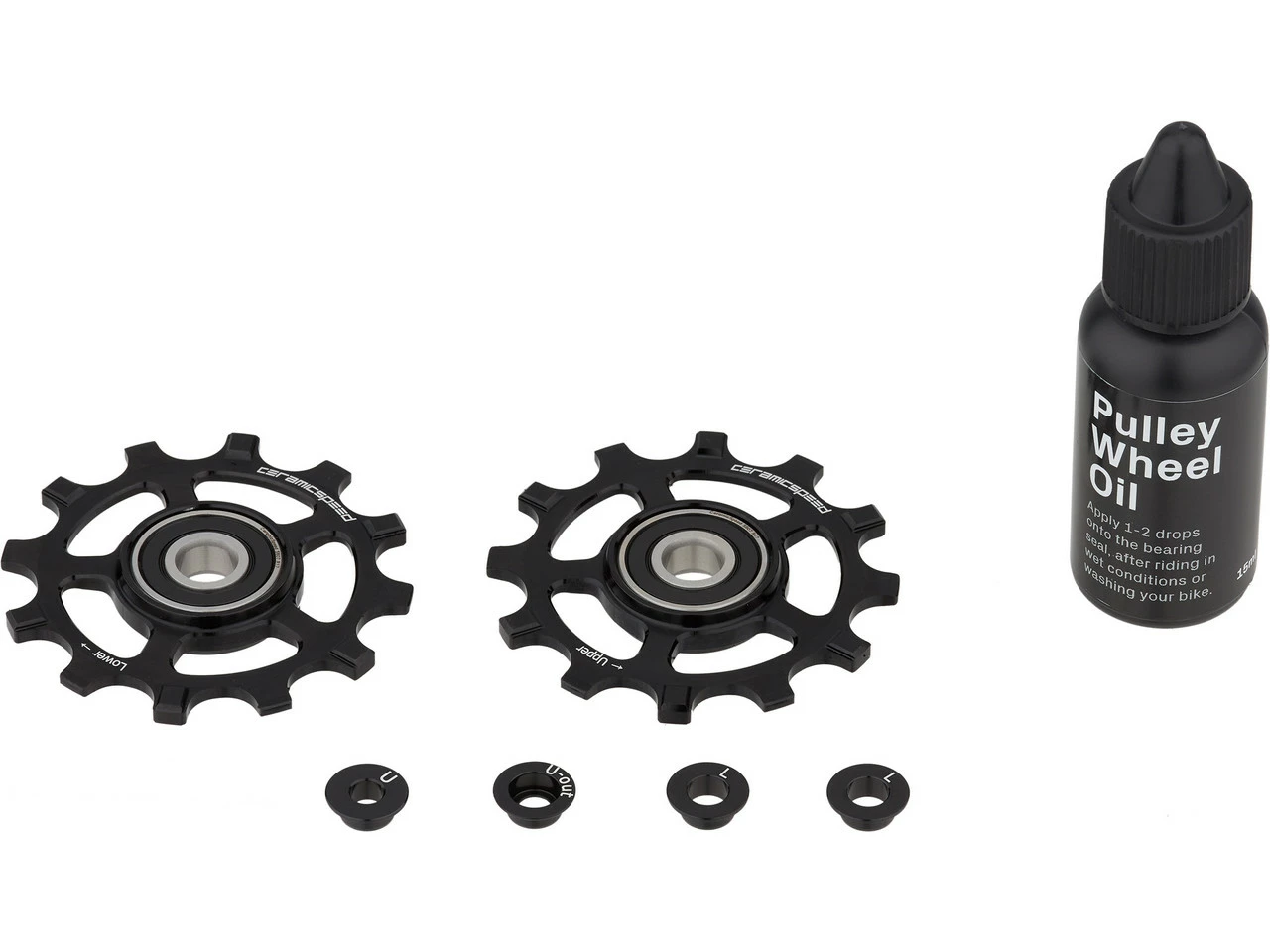 CERAMICSPEED Schalträdchen SRAM AXS XPLR 12-fach 2 CERAMICSPEED Schalträdchen SRAM AXS XPLR 12-fach – Bild 2